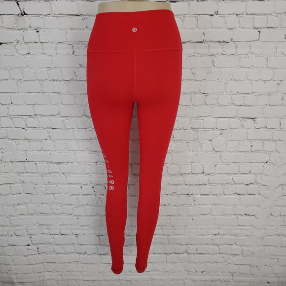 Lululemon Wunder Under Red Hi-Rise 7/8 Tight 20Y 4 - Picture 3 of 9
